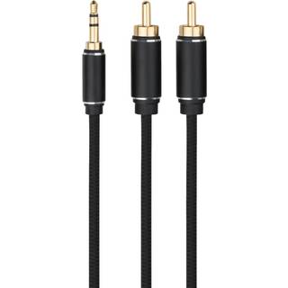 Dacota Mini Jack M - RCA M 3 m, sort