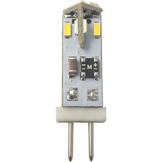 LED-pære 1852-Marine, 10 - 36 V DC, 0.8 W, Ø8 x 22 mm, G4 (sidestifter), med varm hvidt skær, 2-pack