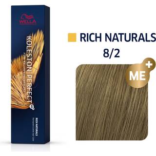 Wella Professionals Hårfarver Koleston Perfect Me+ Rich Naturals No. 8/2 60 ml (2.167,00 kr / 1 l) - 60 ml