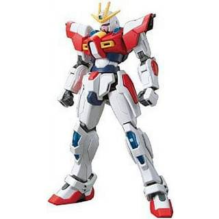 Bandai Hobby HGBF Build Burning Gundam """" Gundam Build Fighters Try """" Action Figur (1/144 skala) Hvid