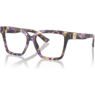 Dolce & Gabbana Kvinde DG3395 3439 Optiske stel Acetat Blå Transparent Firkantet Normal