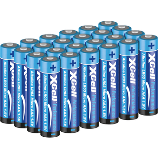 XCell Performance AAA Batteri - 24 stk.