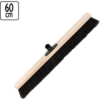 Egen Import Blød lagerkost naturhår m. socket u/gevind 60 cm