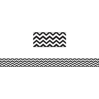Ashley Productions Magnetic Magi-Strips Black Chevron 12 meter pr. Pakke 6 pakker