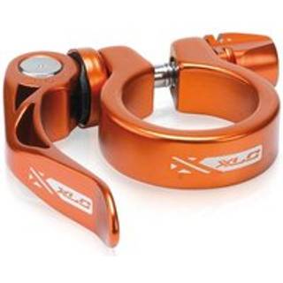 XLC sadelklampe orange med Quick Release - Størrelse 31,8 mm