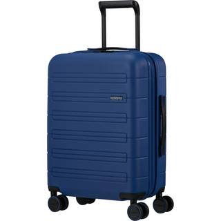 American Tourister Novastream 55cm - Kabinekuffert Ekspanderbar Blå, Kabinekuffert