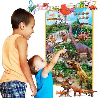 Bare Smarty Interactive Dinosaur Learning Plakat med leget?j Uddannelsesspil Musik og aktiviteter til sm?b?rn drenge og piger i alderen 3-5 inklu