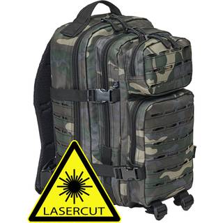 Brandit Laser Cut Assault Rygsæk 25L Dark Camo - One Size