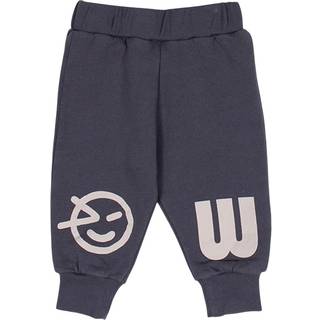 Wynken Mini Logo Joggingbukser Slate 12 months  Grå  12 måneder  Unisex
