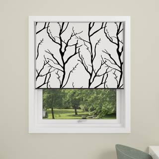 Debel Tree Rullegardin Mørklægning hvid 180x175 cm