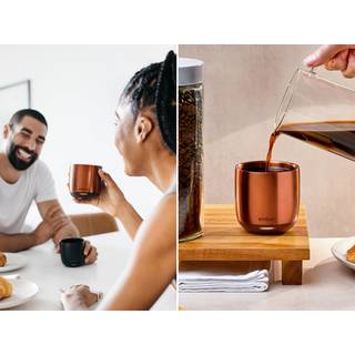 EMBER Elektrisk Kaffe kop m/App - Kobber - 180ml
