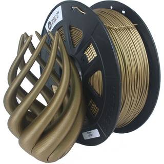 Metal Filled PLA 1.75 mm 1 kg - Bronze