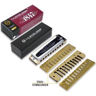 Seydel Blues 1847 Classic G Diatonisk mundharmonika