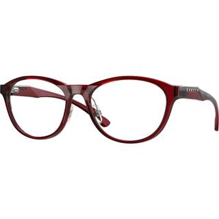 Oakley Kvinde OX8057 DRAW UP 805703 Optiske stel O_matter Rød Transparent Rund Normal