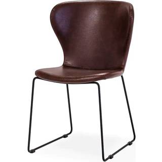 Torkelson, Wing Spisestol brun/sort 4-pakke