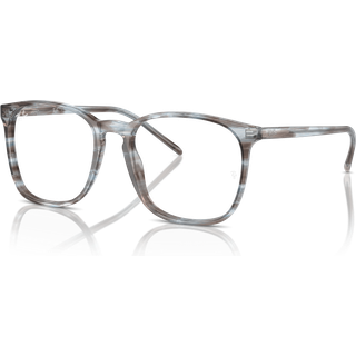 Ray-Ban RX5387 8361 54 Briller Mænd Blue - Streaked Blue - 54mm