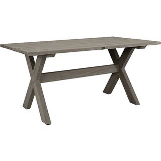 Artwood, Spisebord Cross 100x220 cm Charcoal Teak Artwood