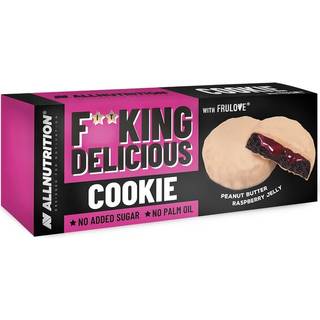 Fitking Lækre Kiks, Peanutbutter Hindbær Jelly - 128g