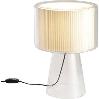 MARSET Mercer bordlampe, bomuld, Ø 38 cm