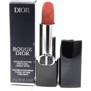 Rouge Dior-Couture Color Lipstick - Velvet and Satin Finishes - Hydrating Floral Lip Care - Long Wear