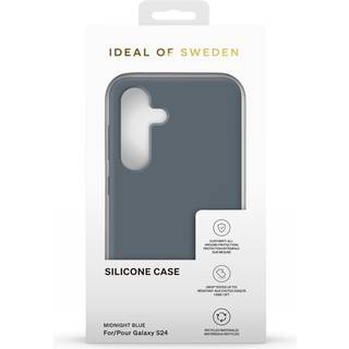 Ideal of Sweden Silicone Case Samsung Galaxy S24 - Midnight Blue