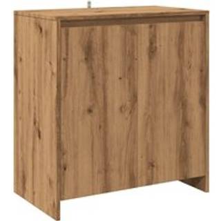 skænk 70x41x75 cm konstrueret træ kunsteg