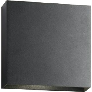 Compact Væglampe W3 LED 3000K Sort