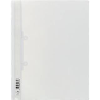 Durable Clear View tilbudsmappe A4 med huller til ringbind hvid
