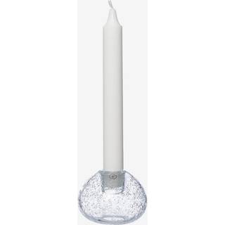 ERNST Ernst lysestage glas Ø7,5 cm Bobler