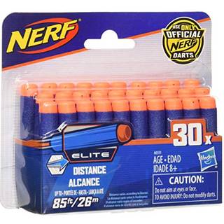 Nerf Darts 30 Pack Refill til Elite Blasters-Officiel N-Strike Elite Darts-For børn Teenagere Voksne Blå
