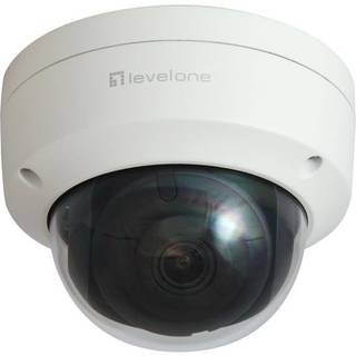 LevelOne FCS-3404 overvågningskamera Kuppel IP-sikkerhedskamera Indendørs & udendørs 3200 x 1800 pixel Loft