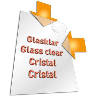 Durable plastomslag business A4 krystalklar pp pose med 10 stk.
