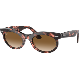 Ray - Ban Unisex RB2242 WAYFARER OVAL 133451 Solbriller Acetat Skildpadde Brun Rund Normal Skygge