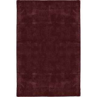 Classic Collection Tæppe Solid Burgundy 250x350 cm
