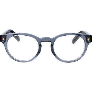 Prada Mand PR A14V 17T1O1 Optiske stel Acetat Blå Transparent Pantos Normal