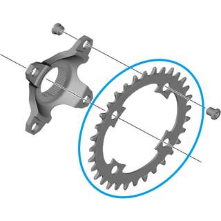 Shimano Steps 32 tands klinge til kranksæt model CR-EM800