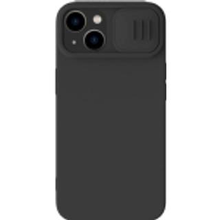 Nillkin CamShield Silky Silikone Cover (iPhone 15 Plus) - Sort