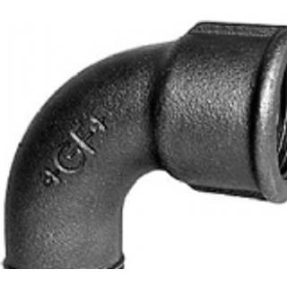GF  bøjning sort mf/np 90gr 3/8
