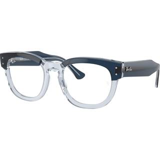 Ray-Ban RX0298VF Mega Hawkeye Asian Fit 8324 50 Briller Mænd Blue - Transparent Blue on Clear - 50mm