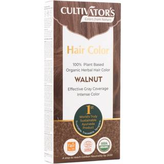 Cultivator's Organic Herbal Hair Color Walnut 4pcs