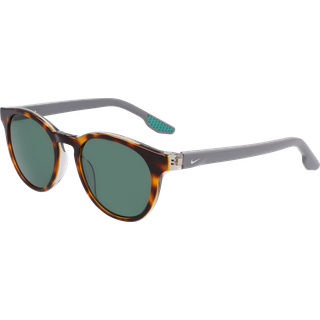 Nike Unisex NIKE ECLIPSE DAWN EV24046 243 Solbriller Acetat Havana Grøn Rund Normal