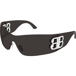 Balenciaga Kvinde BB0359S 001 Solbriller Nylon Grå Grå Maske