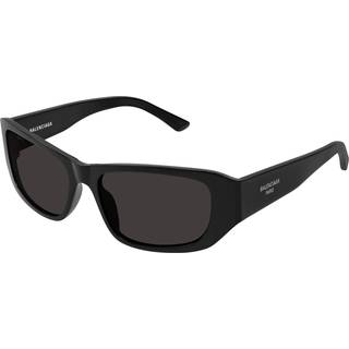 Balenciaga Unisex BB0365S 001 Solbriller Acetat Sort Grå Firkantet