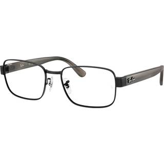 Ray - Ban Unisex RX6529 2509 Optiske stel Metal Sort Transparent Pillow Normal