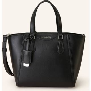 MK Taryn Small Leather Convertible Crossbody Bag - Black - Michael Kors - ONE SIZE