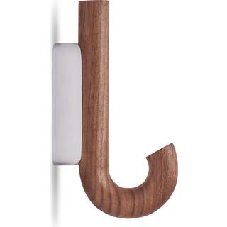 Gejst Hook mini knage Valnød/Krom
