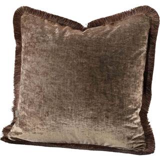 Artwood, Garda Velvet Taupe Pudebetræk Fringe 60x60 Artwood