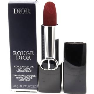 Rouge Dior-Couture Color Lipstick - Velvet and Satin Finishes - Hydrating Floral Lip Care - Long Wear
