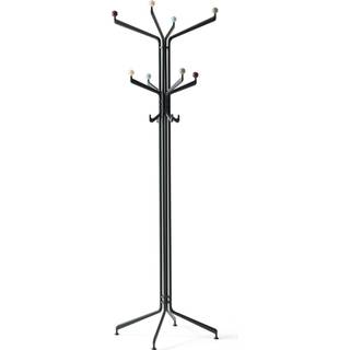 &Tradition - Capture SC77, Coat Stand, Graphite Oak - Garderobestativer og bøjler - Space Copenhagen - Træ farvet,Sort