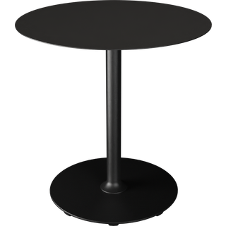 Houe, PICO Sofabord Ø74 cm, rund fod Sort
